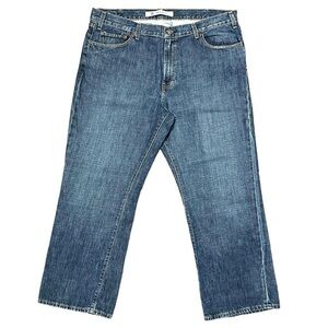 Gap Men's Straight Fit Medium Wash Denim Jeans Size 40x30